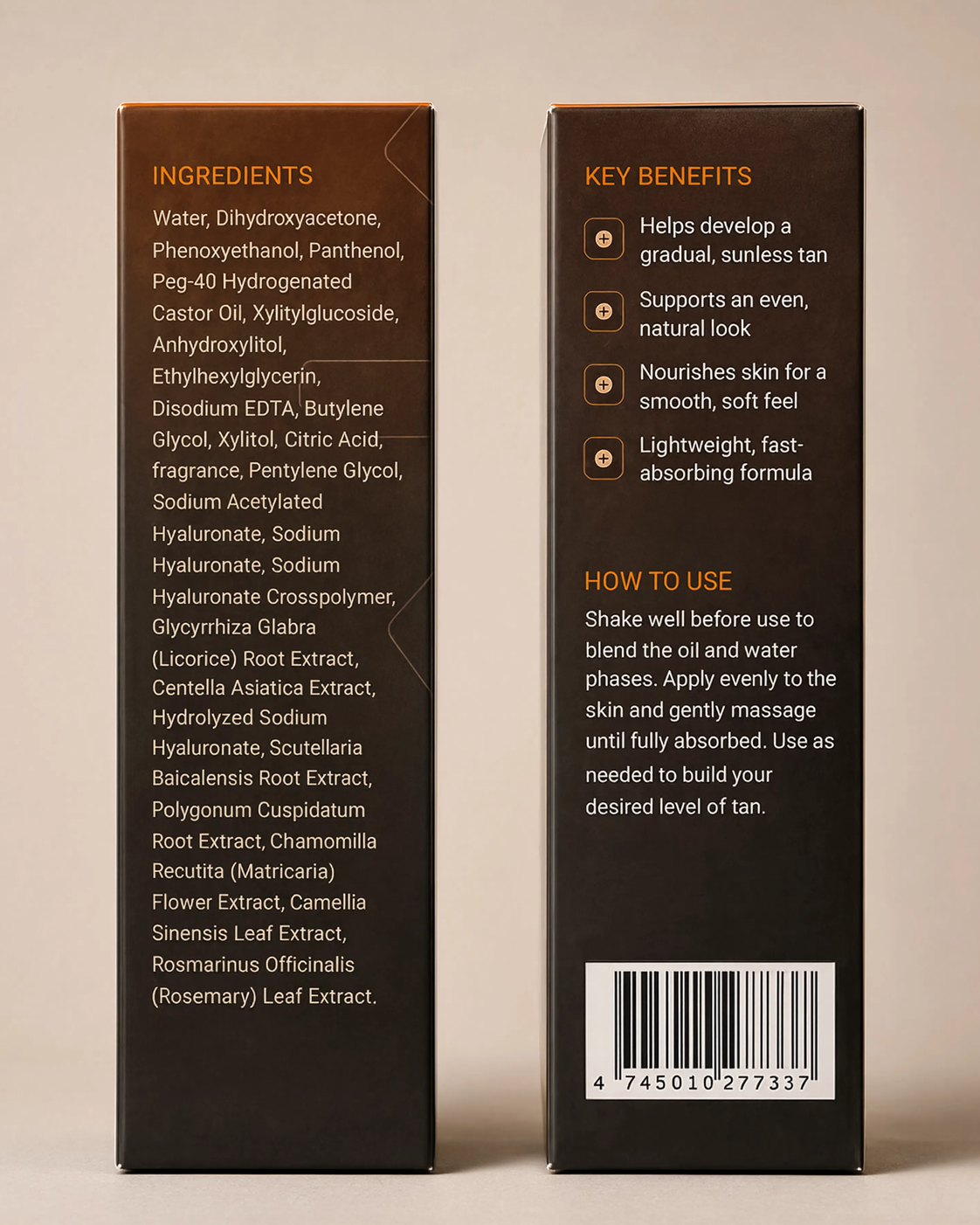 Self Tanning Oil